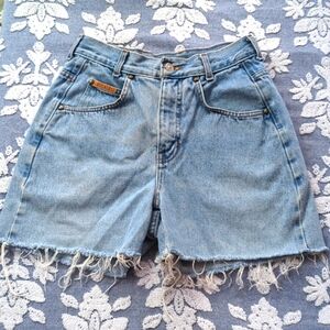 Vintage High Rise Denim Shorts